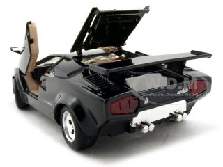 Lamborghini Countach Black 1 24 Diecast Model Car by Motormax 73219