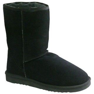 NIB LAMO Australian Sheepskin Womens Boots Sz 8 Black