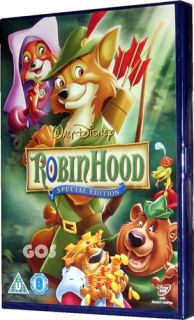 Robin Hood Walt Disney Special Edition Film Childrens Movie DVD New