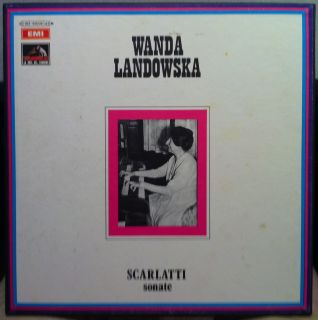 WANDA LANDOWSKA scarlatti sonate 2 LP Mint  3C 163 50041 42 Vinyl