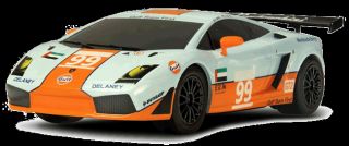 Scalextric Slot Car C3283 Lamborghini Gallardo GT R No 99 Gulf