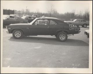 Old Photo 1970 Chevrolet Nova Lapeer Dragway 670475