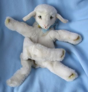 Steiff Jolly Lamb Hand Puppet Steiff Jolly Lamm Handpuppe 3485 40 40cm