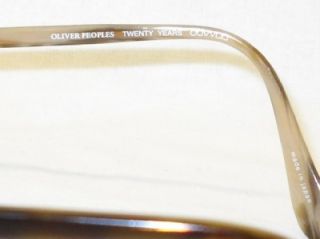 Oliver Peoples Larrabee Eyeglasses Horn 362 48x19x145