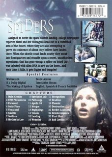 Spiders 2000 Lana Parrilla DVD New