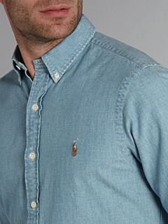 Polo Ralph Lauren Button down chambray shirt Blue   