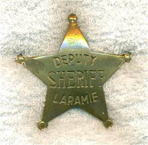 Western Badge Deputy Sheriff Laramie
