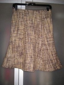 Lani Tweed Flared A Line Skirt Size Small