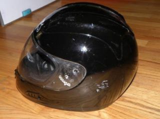 Vega Altura Dot Small Motorcycle Helmet Black Full Face