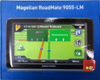 RoadMate 9055 lm Lifetime maps excellent large screen GPS touch screen