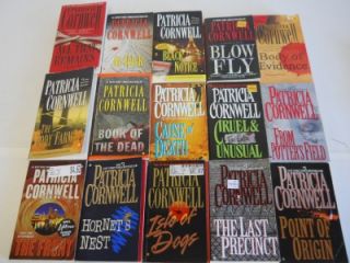 Lot of 24 Patricia Cornwell Suspense Paperback Books Dr Kay Scarpetta