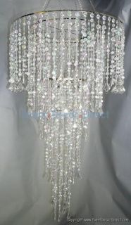 Super Large Combo Acrylic Crystal Chandelier Wedding Event Party