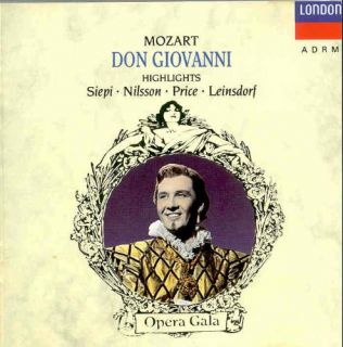 Mozart Don Giovanni Leinsdorf Siepi Nilsson Price