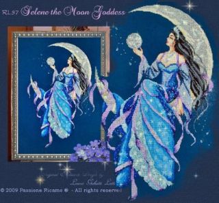 Selene The Moon Goddess Passione Ricamo Pattern New