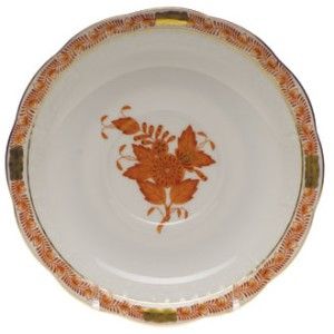 Herend Chinese Bouquet Rust Saucer 734 1AOG