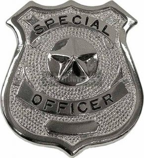 Silver Special Officer Law Enforcement Badge (Item # 1902)