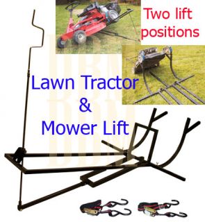 Dual Purpose ATV Lawn Tractor and Mower Lift Riding Push Mowers 2