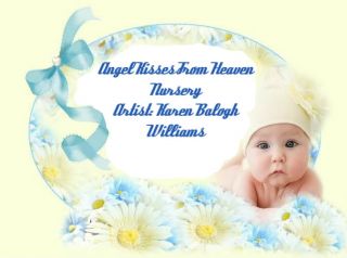 Reva Schick Noah OOAK Reborn Baby Boy Angel Kisses from Heaven Nursery
