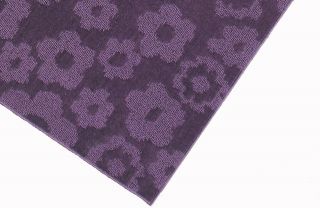 Kids Girls Childrens Nursery Area Rug New Carpet Purple 5 x 7 Floral