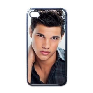 Taylor Lautner Apple iPhone 4 4S Hard Black White Case Gift New MNH