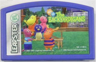 Leapster Leapster 2 The Backyardigans Game Cartridge Free SHIP