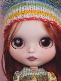 Layla OOAK Custom Blythe Art Doll Repaint New by Ellen Harris