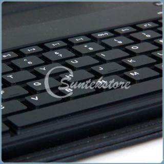Leather Case Bluetooth Keyboard for Blackberry Playbook