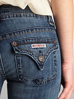 Hudson Jeans Mid rise signature boot cut in Gower Denim Indigo   