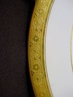 Antique Minton Albert H Wright Fish Plates Exquisite
