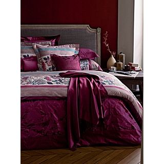 Yves Delorme Impress rubino bed linen   