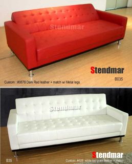 New Modern Designer Leather Sleeper Sofa Bed B35D