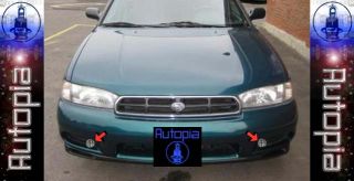 1997 1998 Subaru Legacy Outback Limited Wagon Fog Light Fu Kit Pair