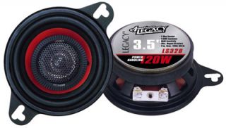 Legacy LS328 Car Audio Pair of 3.5 inch 2 way Speakers