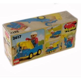 Lego 2617 Tow Truck   Duplo   ©1989 Lego Group. Switzerland   Vintage