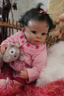 Prototype reborn baby doll girl LENA an Amelie Kit L. Murray SO REAL