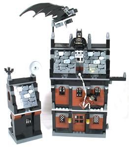 Arkham Asylum Lego Batman Set 7785. 100% Complete w/Instructions, 7
