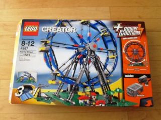 Lego Creator Ferris Wheel 4957 Motorized Complete w Box Instruction