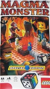3847 Lego Board Games Magma Monster Special Edition Play Set 90 Pieces