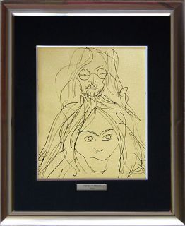 John Lennon Yoko Ono Nude Erotic Lithograph Fine Art 3