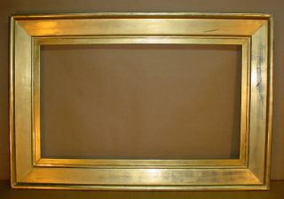 1830s Sully Federal Period Lemon Leaf Picture Frame