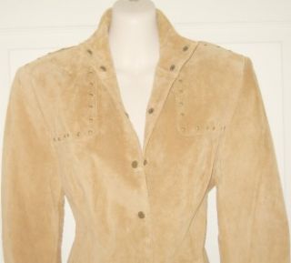 Jerry Lewis Classic Luxuries Sz s 100 Genuine Leather Long Sleeve
