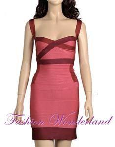 Bodycon Evening Cocktail Party Prom Celebrity Pink Leona Lewis Dress