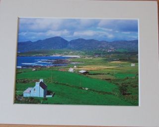 Beara Peninsula West Cork Irish Mounted Photo 10 x 8