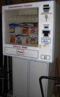Vending Machine Liberty 3000 Multi Priced Snack Candy Nut Chip Cookie