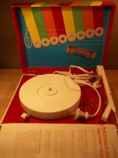 Vintage RARE Lifesavers Candy Dejay Childrens Record Player Phonograph