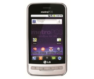 LG Optimus Metro Pcs Cell Phone MS690 SD Card