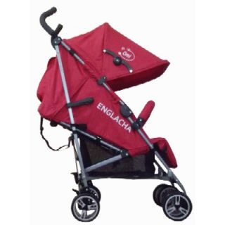 Englacha Omi Lightweight Baby Stroller Red Travel / Folding 3 Section