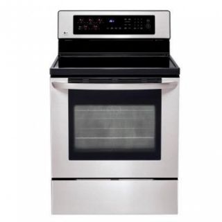 LG Electric Stainless Steel Range LRE30453ST Convection Oven ASIS