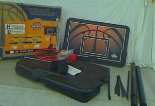 Lifetime 90040 Height Adjustable Portable Basketball System w/ 44 Inch