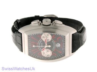 MULLER CONQUISTADOR LIMITED EDITION ROSSO VIVA GENTS WATCH W/ PAPERS